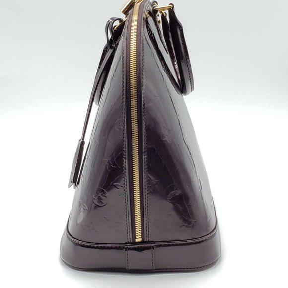 Louis Vuitton Alma GM Vernis Monogram Hand Bag - Picture 3 of 14